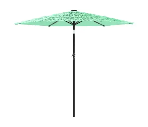 Skėtis Nuo Saulės Su Plieniniu Stulpu, Antracito, 223X223X213Cm Skėtis Nuo Saulės Su Plieniniu Stulpu, Antracito, 223X223X213Cm