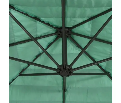 Skėtis Nuo Saulės Su Plieniniu Stulpu, Antracito, 223X223X213Cm Skėtis Nuo Saulės Su Plieniniu Stulpu, Antracito, 223X223X213Cm