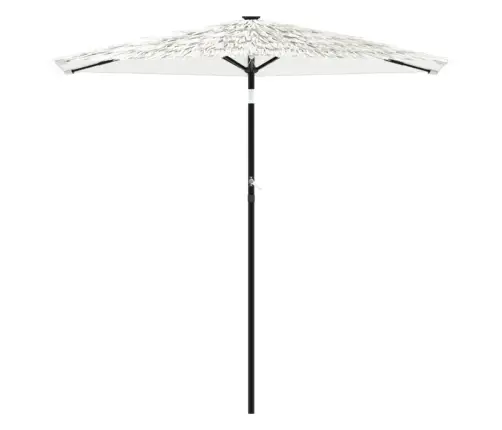 Aia Päikesevari Koos Teraspostiga, Valge, 268X268X226 Cm