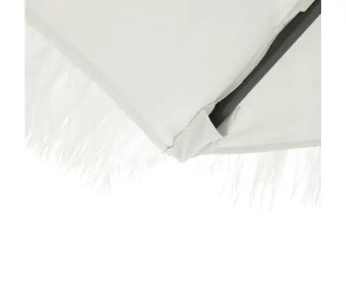 Aia Päikesevari Koos Teraspostiga, Valge, 268X268X226 Cm