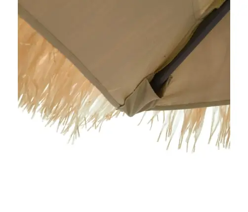 Dārza Saulessargs Ar Led Un Tērauda Stabu, Brūns, 248X248X248Cm Vidaxl Dārza Saulessargs Ar Led Un Tērauda Stabu, Brūns, 248X248X248Cm Vidaxl