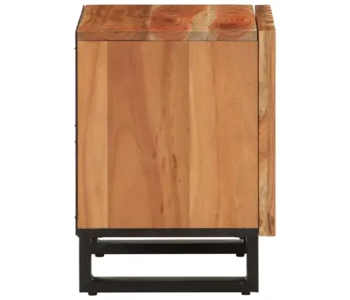 Naktinės Spintelės, 2Vnt., 40X34X46cm Akacijos Masyvas