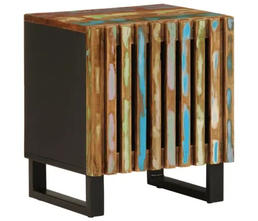 Naktsskapītis, 40X34X46 Cm, Pārstrādāts Masīvkoks Vidaxl