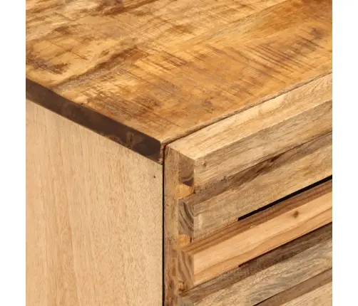 Naktsskapīši, 2 Gab., 40X34X46 Cm, Neapstrādāts Mango Masīvkoks Vidaxl