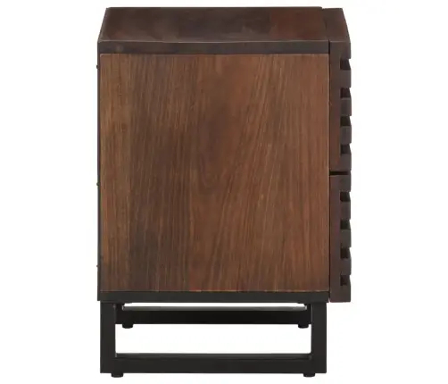 Naktsskapīši, 2 Gab., 40X34X46 Cm, Mango Masīvkoks Vidaxl