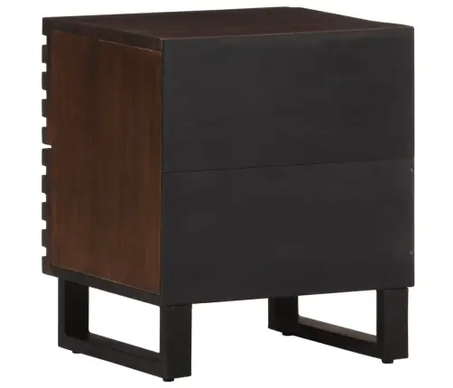 Naktsskapīši, 2 Gab., 40X34X46 Cm, Mango Masīvkoks Vidaxl