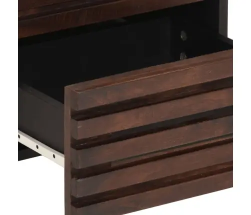 Naktsskapīši, 2 Gab., 40X34X46 Cm, Mango Masīvkoks Vidaxl