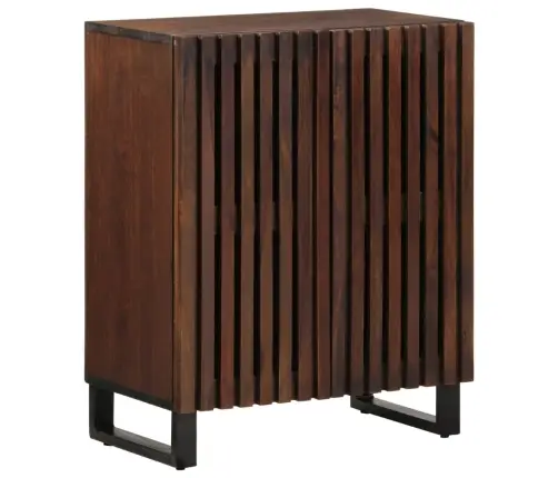 Kumode, Brūna, 60X34X75 Cm, Mango Masīvkoks Vidaxl