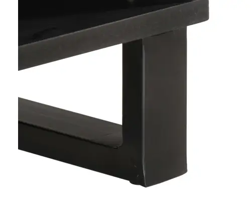 Kafijas Galdiņš, Balts, 80X51X40 Cm, Mango Masīvkoks Vidaxl