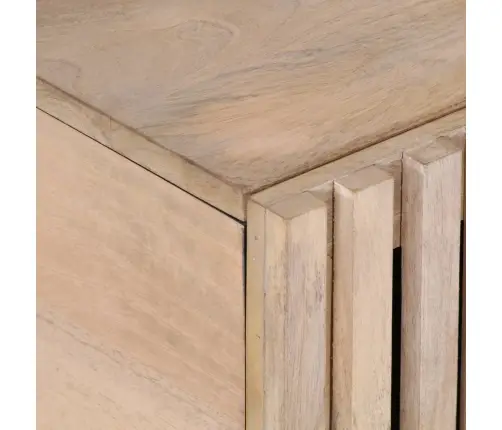 Kohvilaud, Valge, 80 X 51 X 40 cm Mangopuit