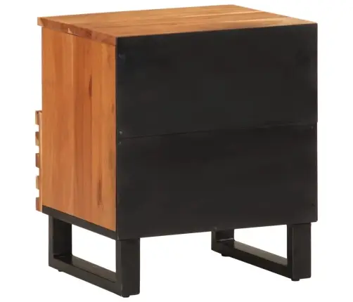 Naktsskapīši, 2 Gab., 40X34X46 Cm, Akācijas Masīvkoks Vidaxl Naktsskapīši, 2 Gab., 40X34X46 Cm, Akācijas Masīvkoks Vidaxl