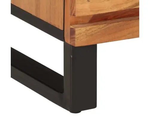 Naktsskapīši, 2 Gab., 40X34X46 Cm, Akācijas Masīvkoks Vidaxl Naktsskapīši, 2 Gab., 40X34X46 Cm, Akācijas Masīvkoks Vidaxl