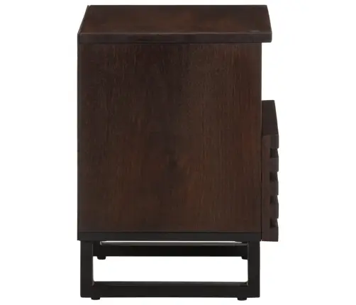 Naktsskapītis, 40X34X46 Cm, Mango Masīvkoks Vidaxl