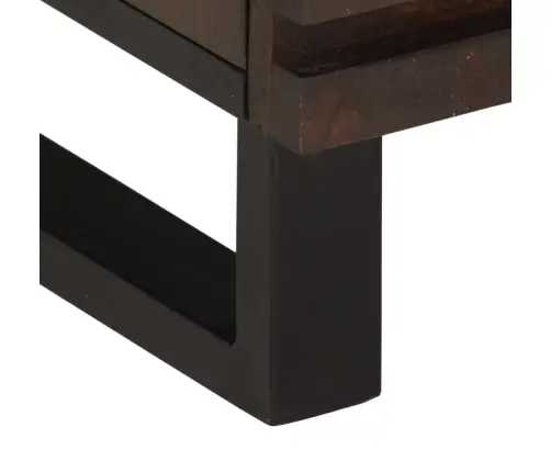 Naktsskapītis, 40X34X46 Cm, Mango Masīvkoks Vidaxl