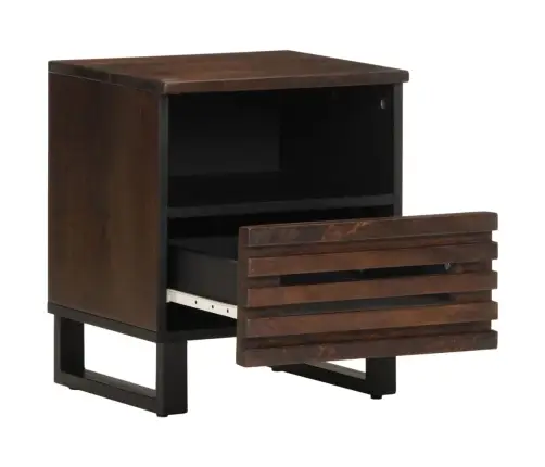 Naktsskapīši, 2 Gab., 40X34X46 Cm, Mango Masīvkoks Vidaxl