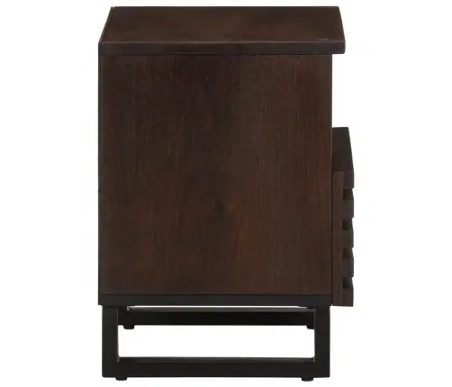 Naktsskapīši, 2 Gab., 40X34X46 Cm, Mango Masīvkoks Vidaxl