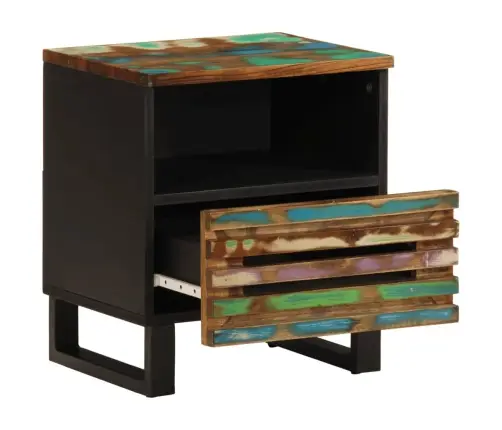 Öökapid 2 Tk, 40 X 34 X 46 cm Taastatud Puit