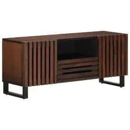Tv Skapītis, Brūns, 100X34X46 Cm, Mango Masīvkoks Vidaxl Tv Skapītis, Brūns, 100X34X46 Cm, Mango Masīvkoks Vidaxl