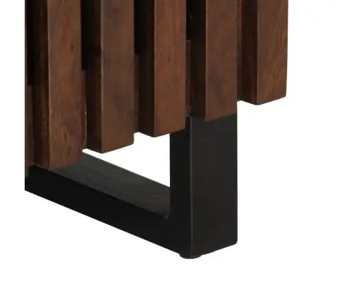 Tv Skapītis, Brūns, 100X34X46 Cm, Mango Masīvkoks Vidaxl