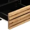 Tv Skapītis, 100X34X46 Cm, Raupjš Mango Masīvkoks Vidaxl