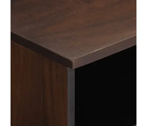 Tv Skapītis, Brūns, 100X34X46 Cm, Mango Masīvkoks Vidaxl