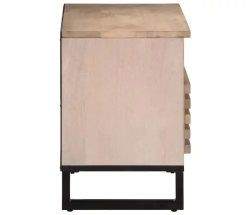 Televizoriaus Spintelė, 80X34X46cm Mango Medienos Masyvas