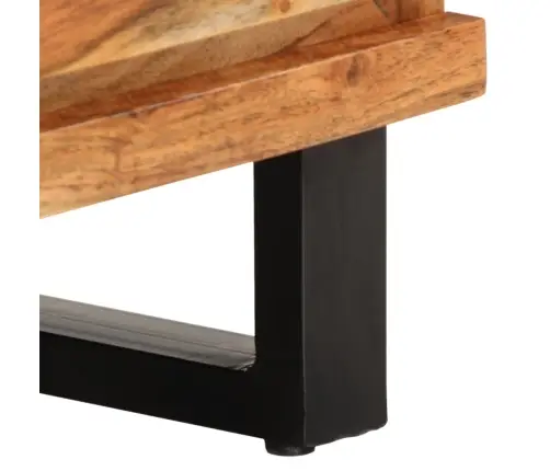 Tv Skapītis, 100X34X46 Cm, Akācijas Masīvkoks Vidaxl