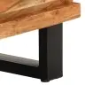 Tv Skapītis, 100X34X46 Cm, Akācijas Masīvkoks Vidaxl