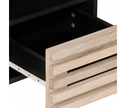 Televizoriaus Spintelė, 100X34X46cm Mango Medienos Masyvas