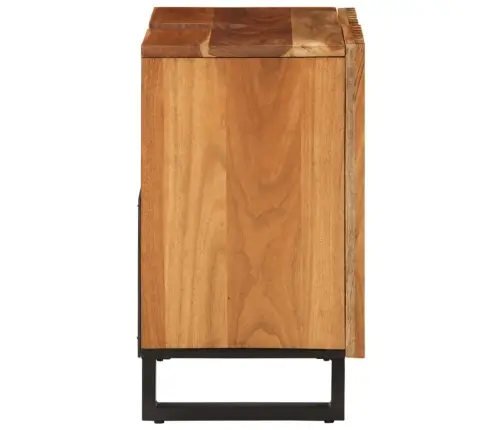 Vannasistabas Izlietnes Skapītis, 62X34X58 Cm, Akācijas Koks Vidaxl