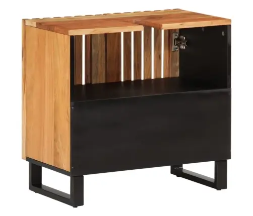 Vannasistabas Izlietnes Skapītis, 62X34X58 Cm, Akācijas Koks Vidaxl