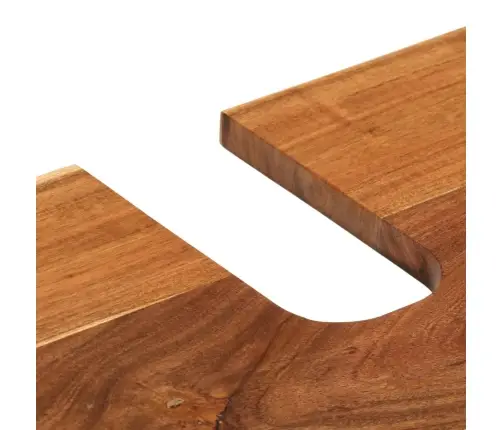 Vannasistabas Izlietnes Skapītis, 62X34X58 Cm, Akācijas Koks Vidaxl