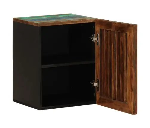 Vannasistabas Sienas Skapītis, 38X34X48 Cm, Akācijas Masīvkoks Vidaxl