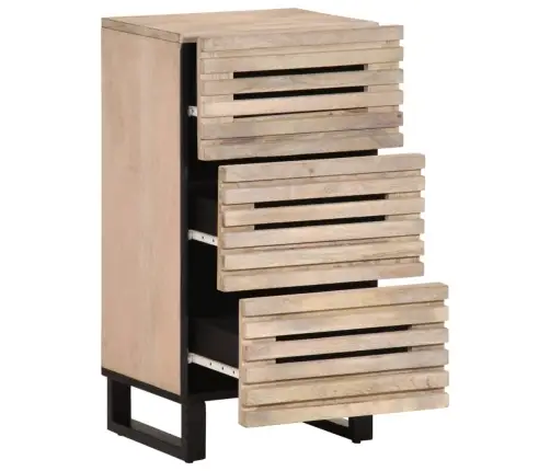 Kumode, 40X34X75 Cm, Mango Masīvkoks Vidaxl