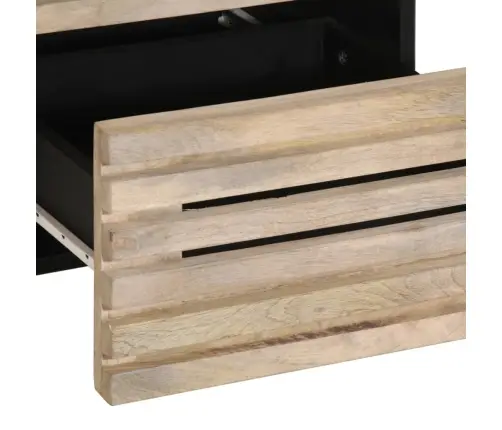 Kumode, 40X34X75 Cm, Mango Masīvkoks Vidaxl