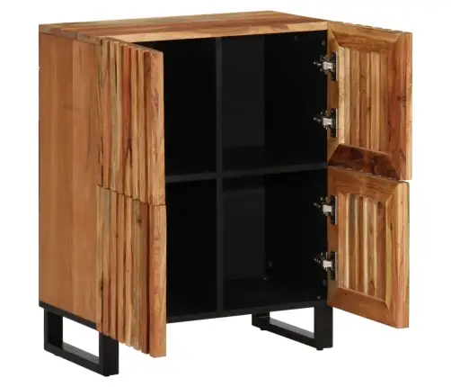 Kumode, 60X34X75 Cm, Akācijas Masīvkoks Vidaxl