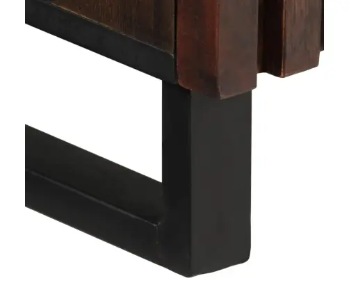 Šoninė Spintelė, Ruda, 90X34X75cm Mango Medienos Masyvas