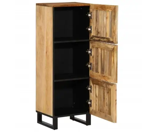 Augstais Skapītis, 40X34X110 Cm, Mango Masīvkoks Vidaxl