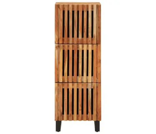 Augstais Skapītis, 40X34X110 Cm, Akācijas Masīvkoks Vidaxl