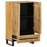 Augstais Skapītis, 60X34X100 Cm, Mango Masīvkoks Vidaxl