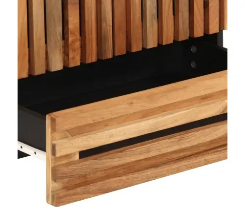 Komoda, 60X34X100cm Akacijos Medienos Masyvas