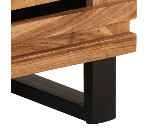 Komoda, 60X34X100cm Akacijos Medienos Masyvas