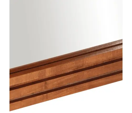 Vannasistabas Spogulis, 50X70 Cm, Akācijas Masīvkoks Un Stikls Vidaxl