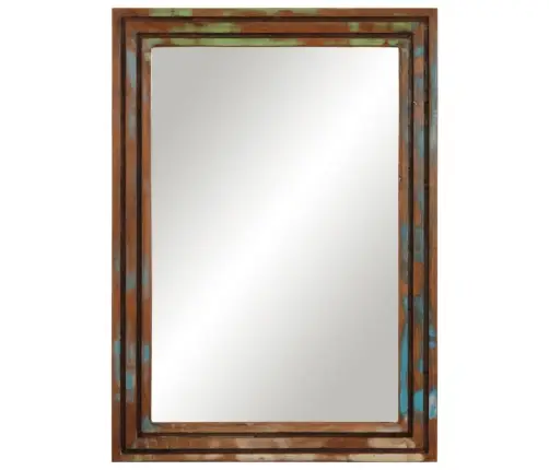 Spogulis, 50X70 Cm, Akācijas Masīvkoks Un Stikls Vidaxl