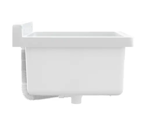 Valamu Seinale Kinnitamiseks, Valge, 40 X 40 X 24 cm Vaik