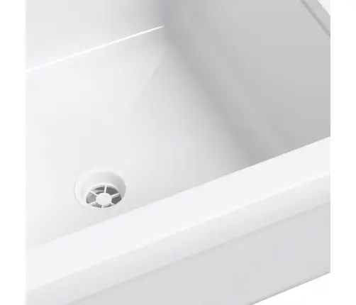 Valamu Seinale Kinnitamiseks, Valge, 40 X 40 X 24 cm Vaik