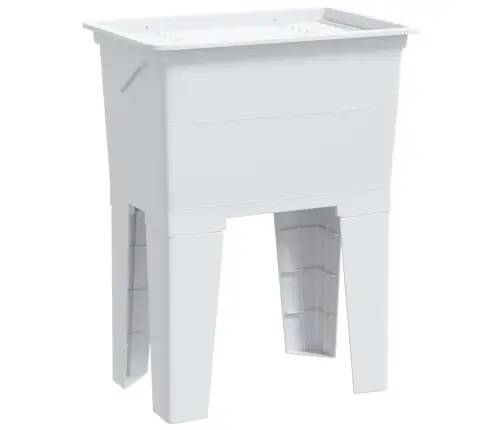 Praustuvas Skalbiniams, Baltos Spalvos, 59X41X75cm Derva