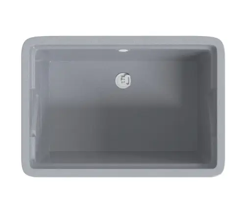 Veļas Bļoda, Pelēka, 59X41X75 Cm, Sveķi Vidaxl