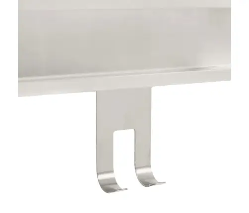 Dušas Plaukts, Matēts 304. Klases Nerūsējošais Tērauds Vidaxl