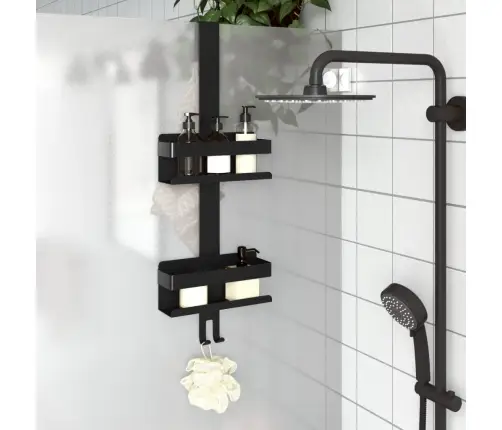 Dušas Plaukts, Matēts 304. Klases Nerūsējošais Tērauds Vidaxl